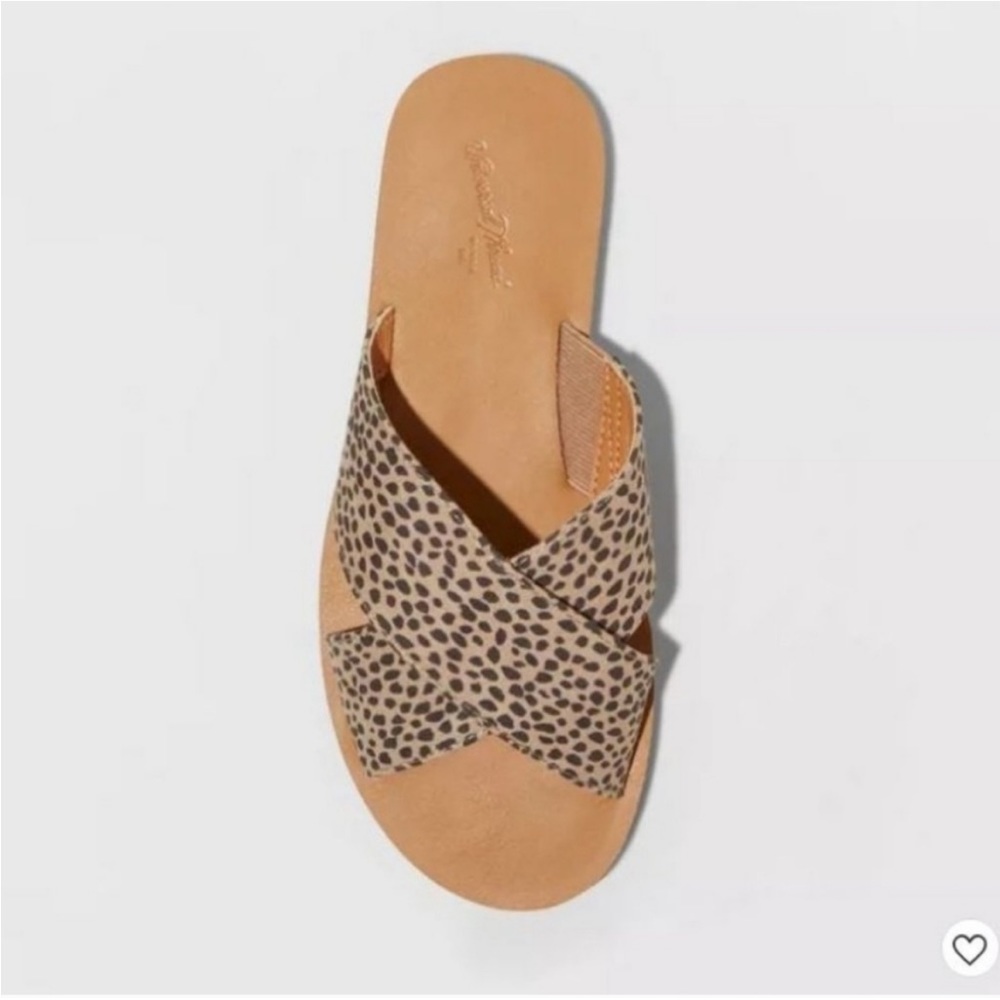 UNIVERSAL THREAD Anabeth Animal Print Sandals